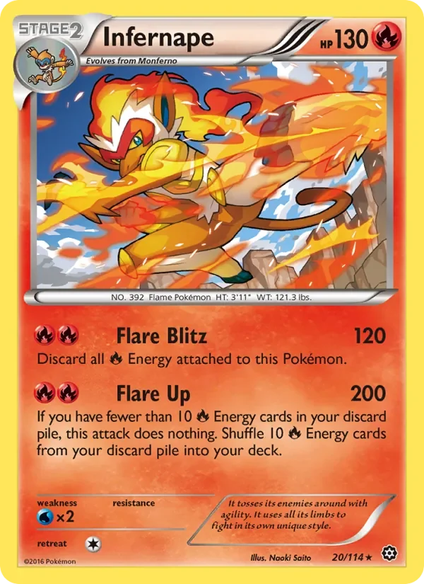 Infernape - Non-holo