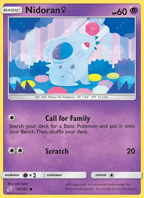 Nidoran♀ - Non-holo