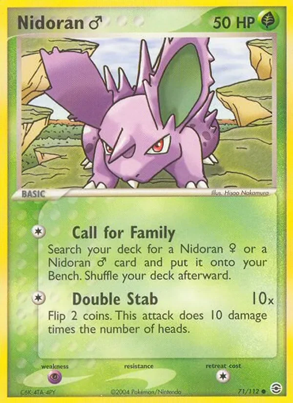 Nidoran♂ - Non-holo