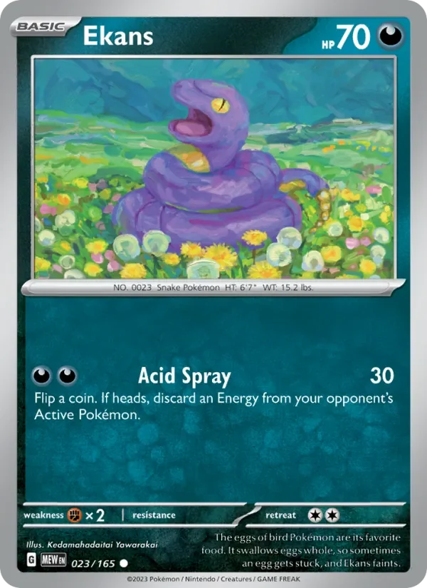 Ekans - Non-holo
