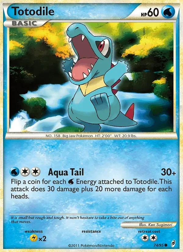 Totodile - Non-holo