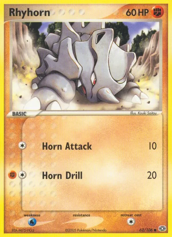 Rhyhorn - Non-holo