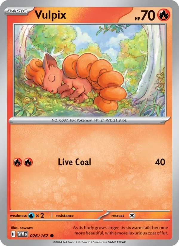 Vulpix - Non-holo