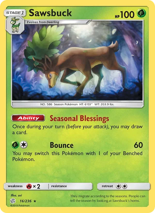 Sawsbuck - Non-holo