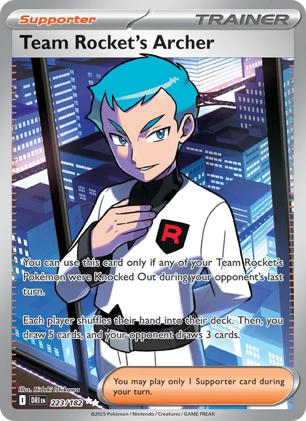 Team Rocket's Archer - Full Art
