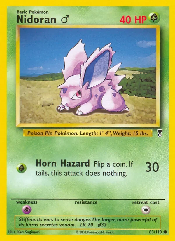 Nidoran ♂ - Non-holo