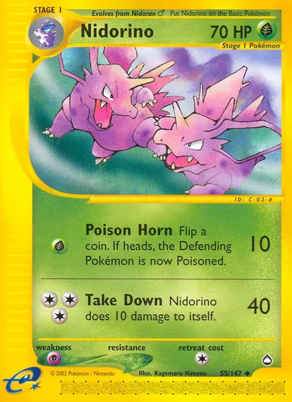 Nidorino - Non-holo