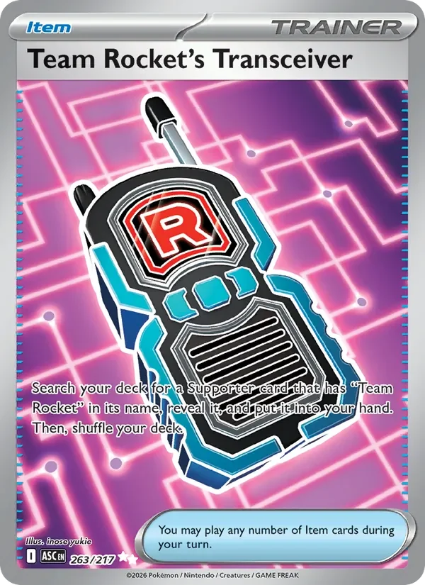 Team Rocket's Transceiver - Full Art