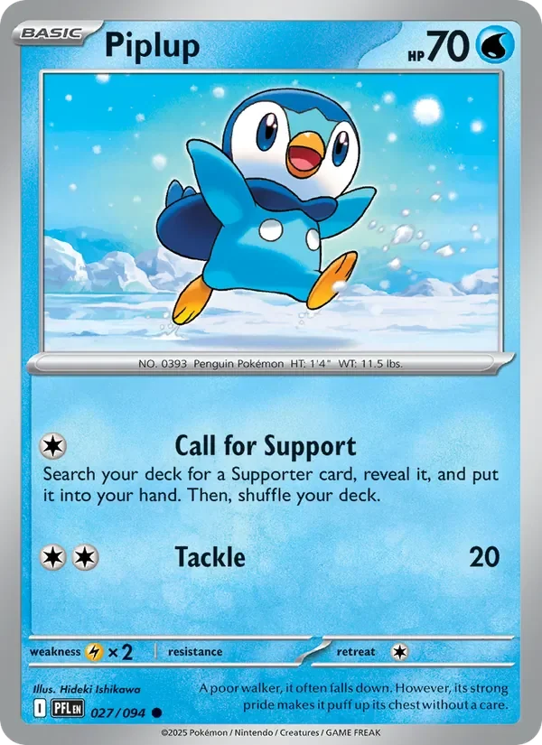 Piplup - Non-holo