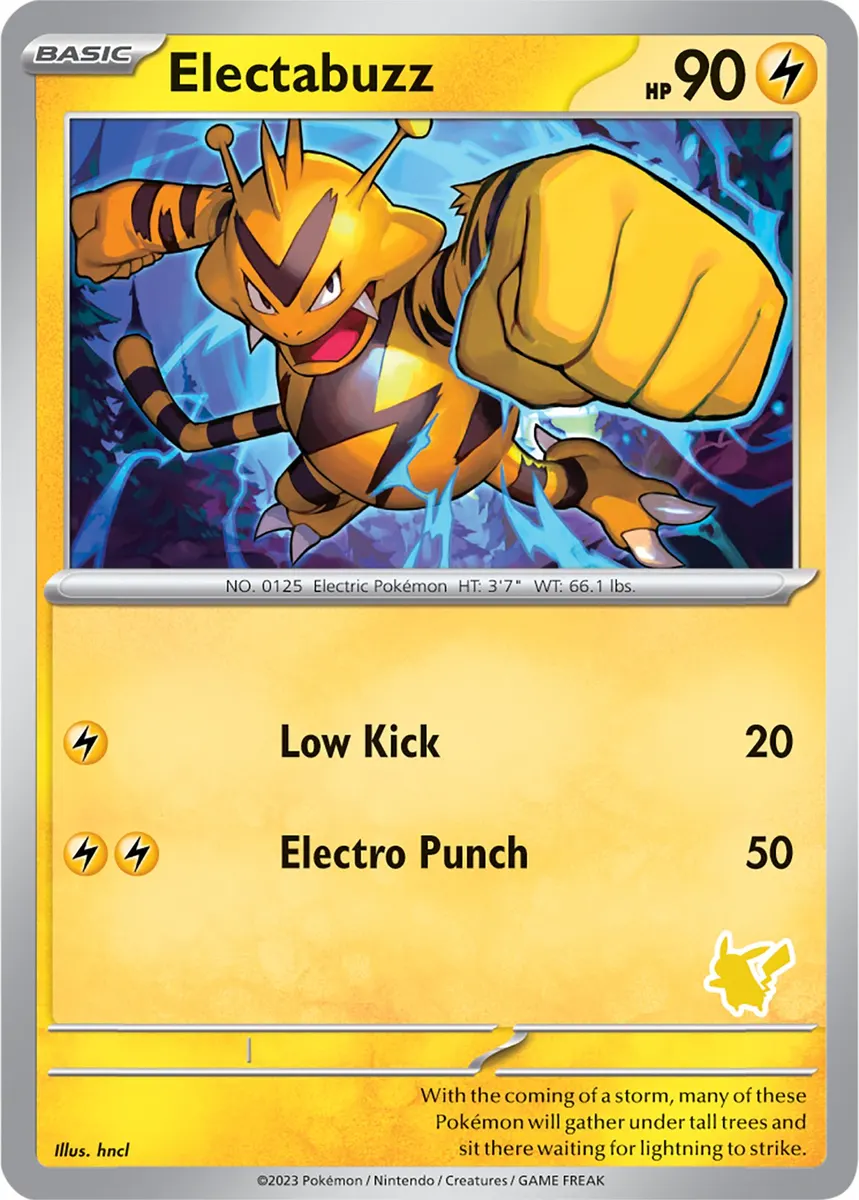 Electabuzz - Non-holo - Pikachu