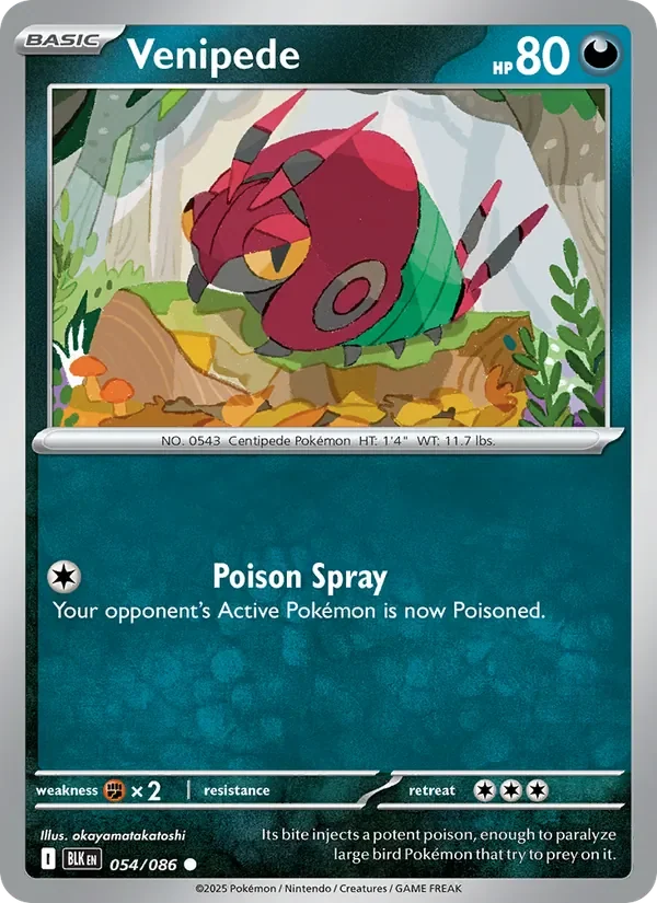 Venipede - Non-holo