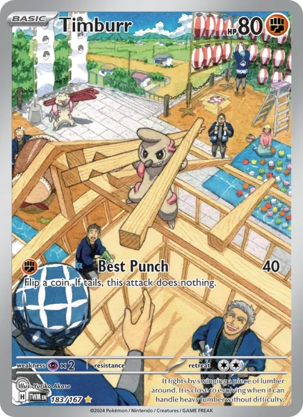 Timburr - Full Art