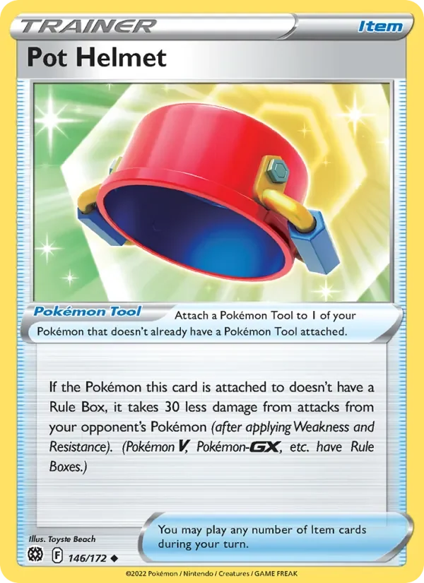 Pot Helmet - Non-holo