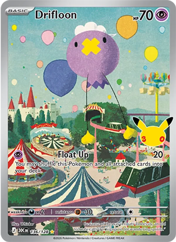 Drifloon - Full Art - 30th Anniversary