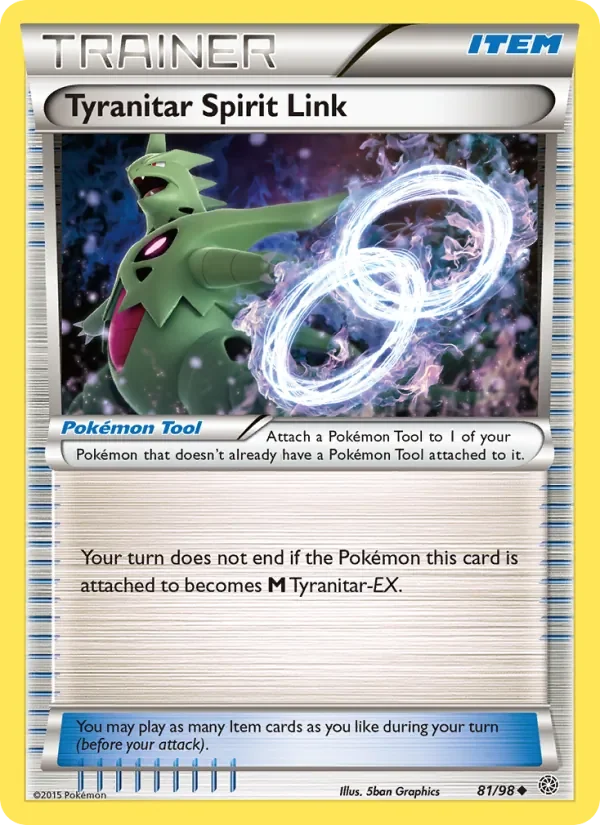 Tyranitar Spirit Link - Non-holo