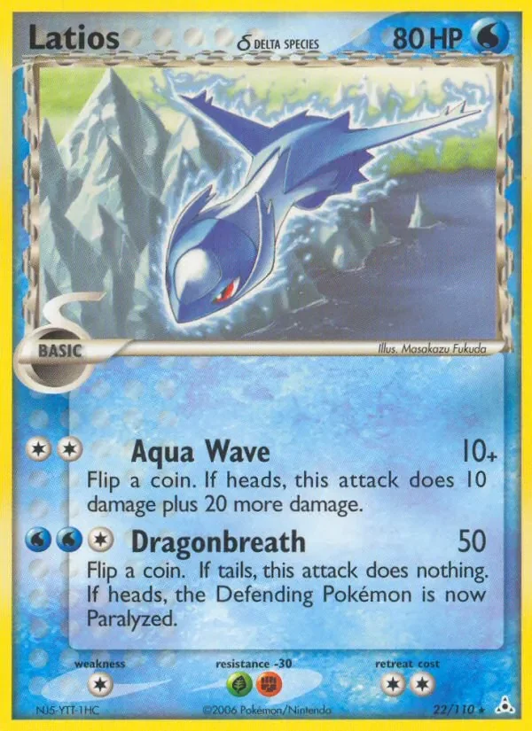 Latios δ - Non-holo