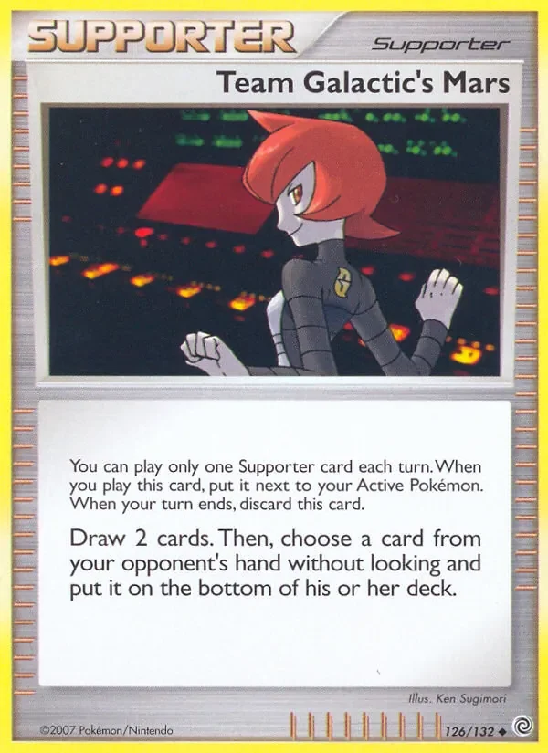 Team Galactic's Mars - Non-holo