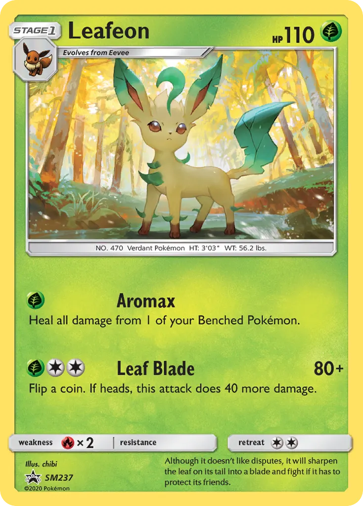 Leafeon - Non-holo