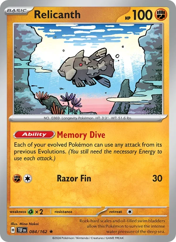 Relicanth - Non-holo