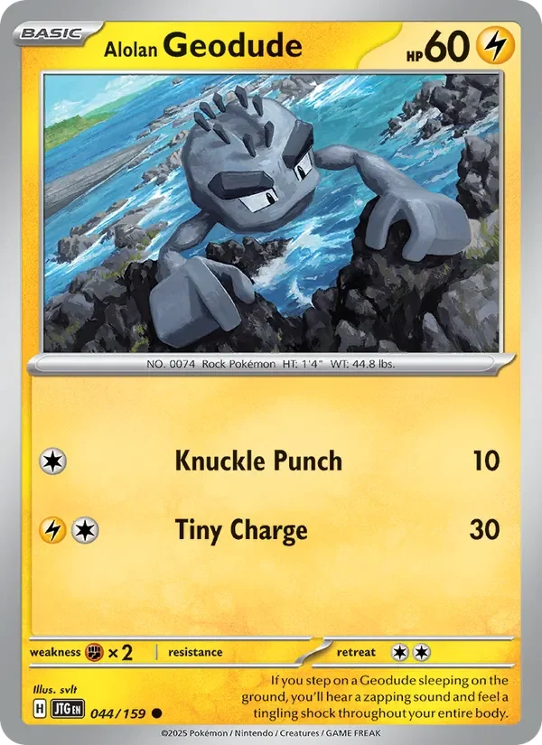 Alolan Geodude - Non-holo