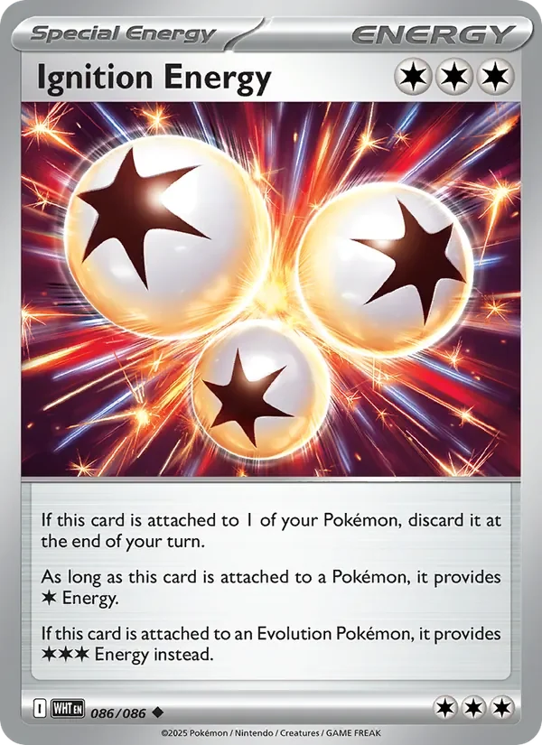Ignition Energy - Non-holo
