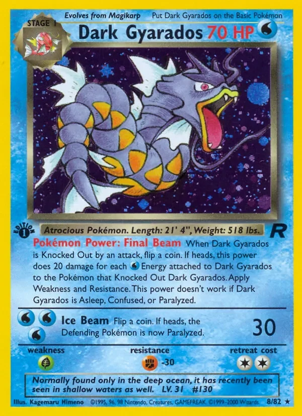 Dark Gyarados - Holo
