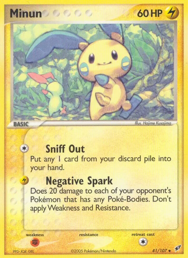 Minun - Non-holo