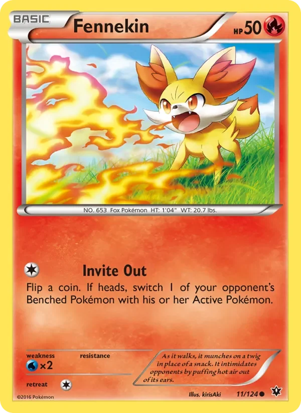 Fennekin - Non-holo