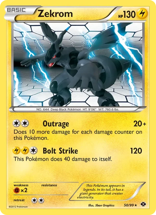 Zekrom - Non-holo