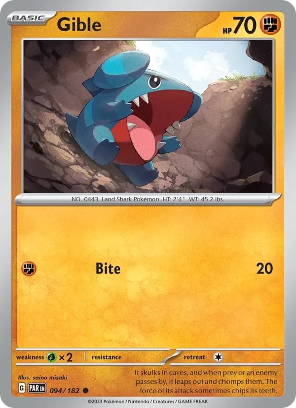 Gible - Non-holo