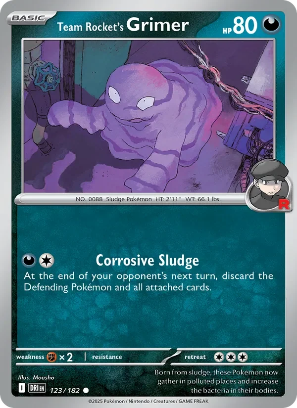 Team Rocket's Grimer - Non-holo