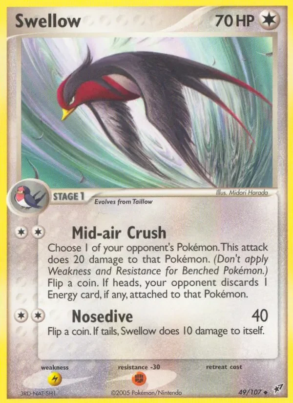 Swellow - Non-holo