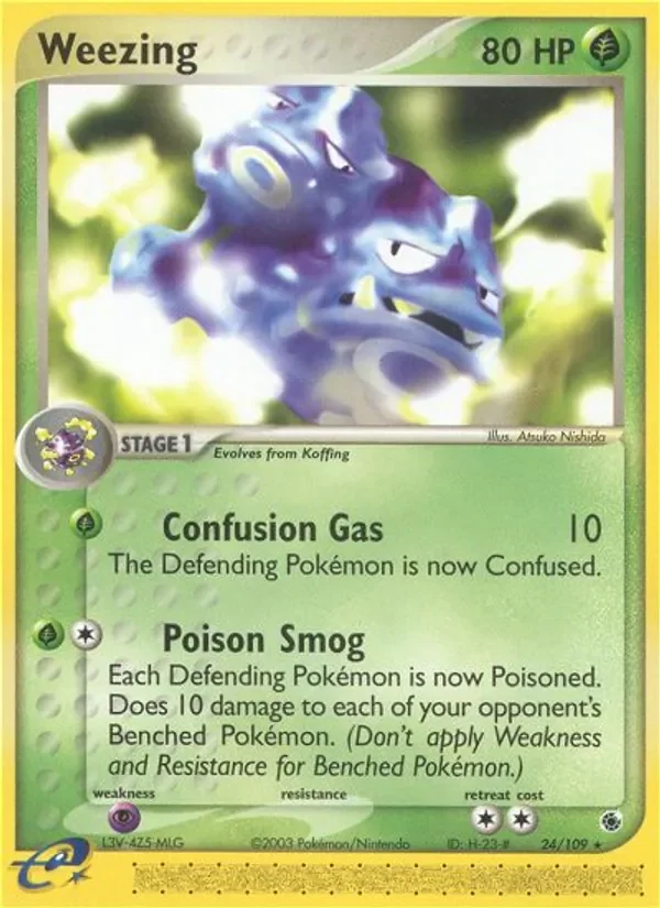 Weezing - Non-holo