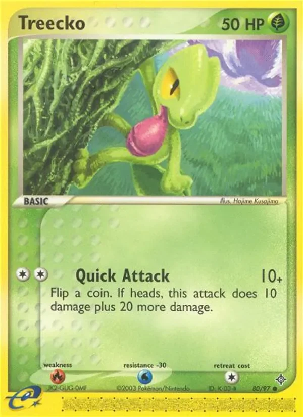 Treecko - Non-holo