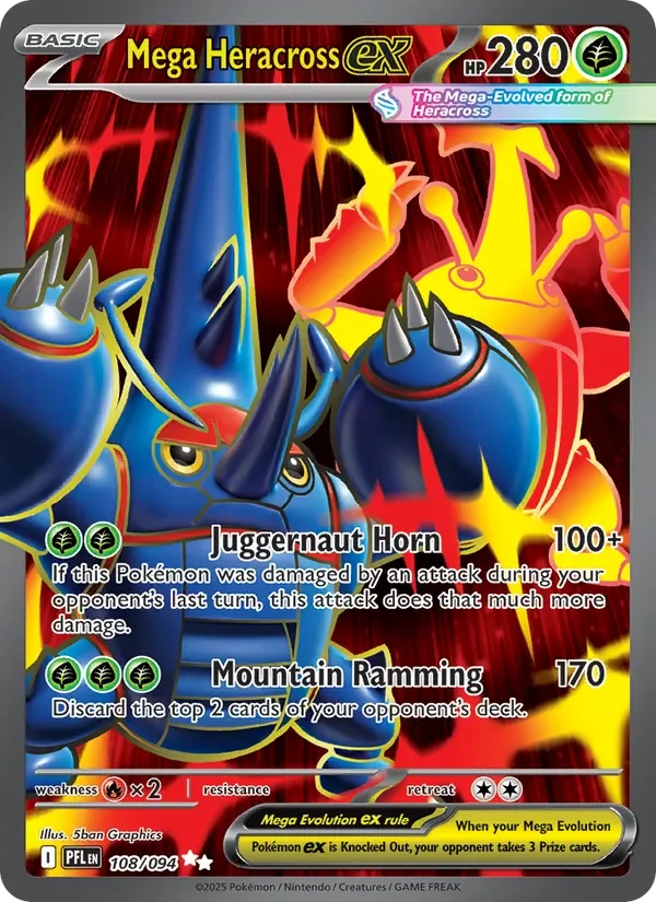 Mega Heracross ex - Full Art