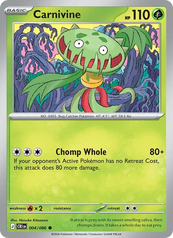 Carnivine - Non-holo
