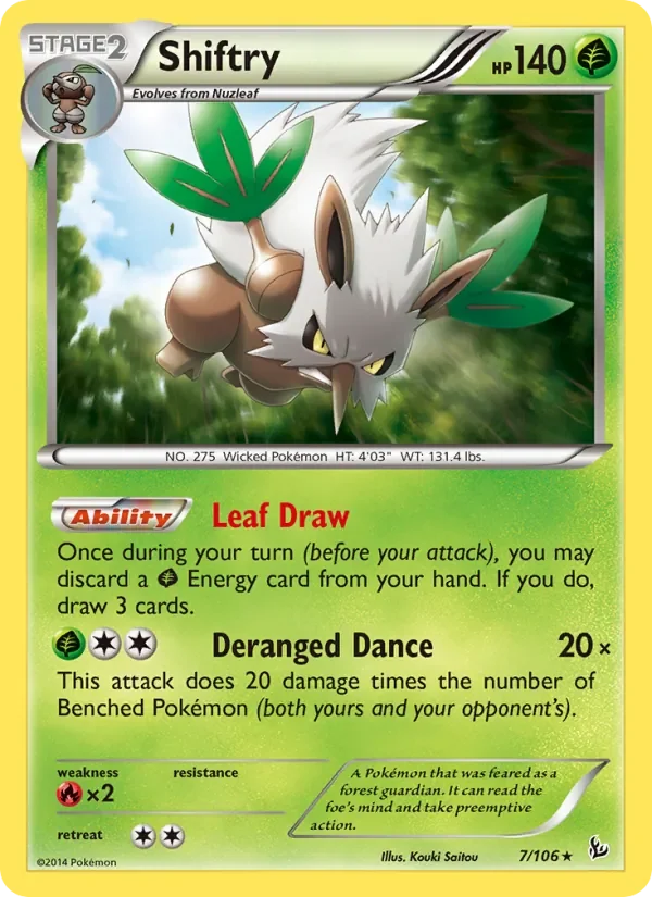 Shiftry - Non-holo