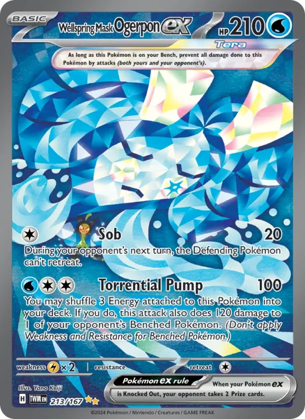 Wellspring Mask Ogerpon ex - Full Art