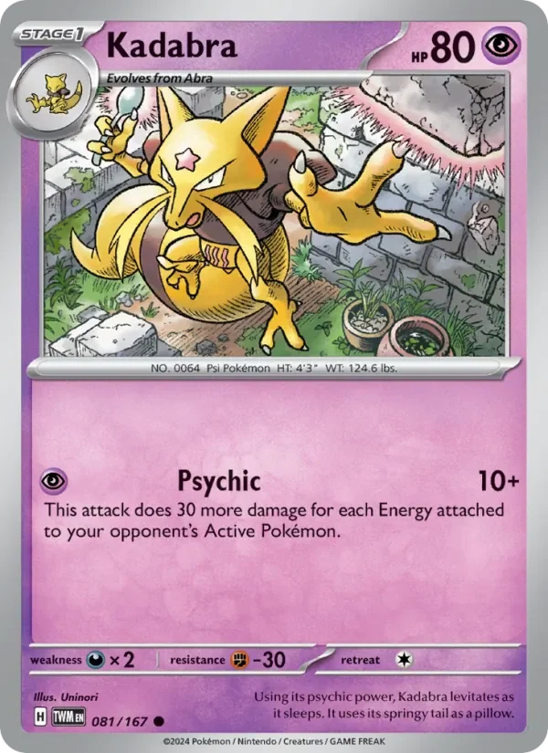 Kadabra - Non-holo
