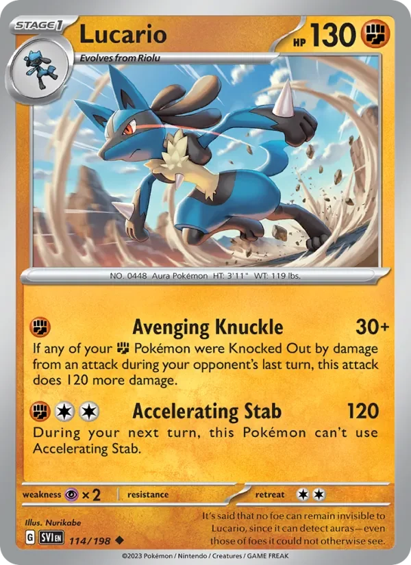 Lucario - Non-holo