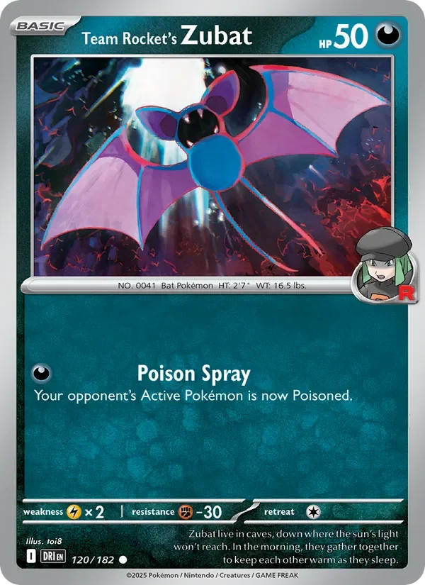 Team Rocket's Zubat - Non-holo