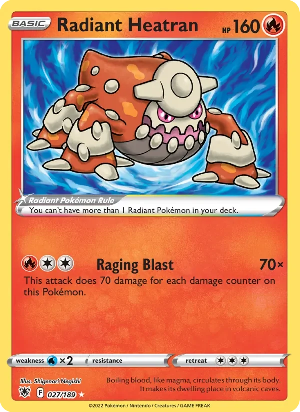 Radiant Heatran - Holo