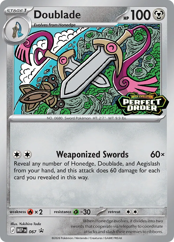 Doublade - Holo - Set Logo