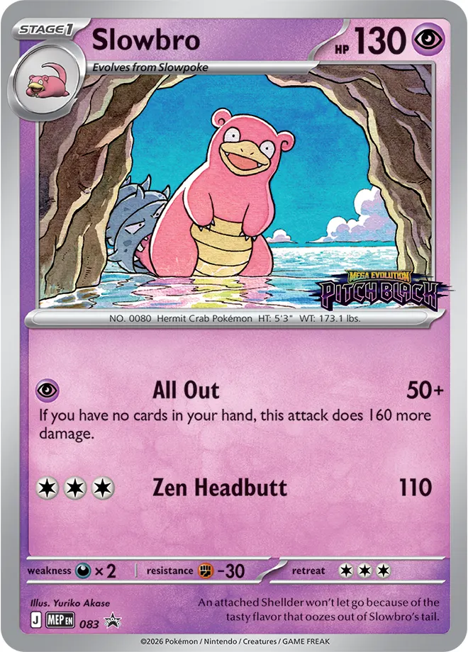 Slowbro - Holo - Set Logo