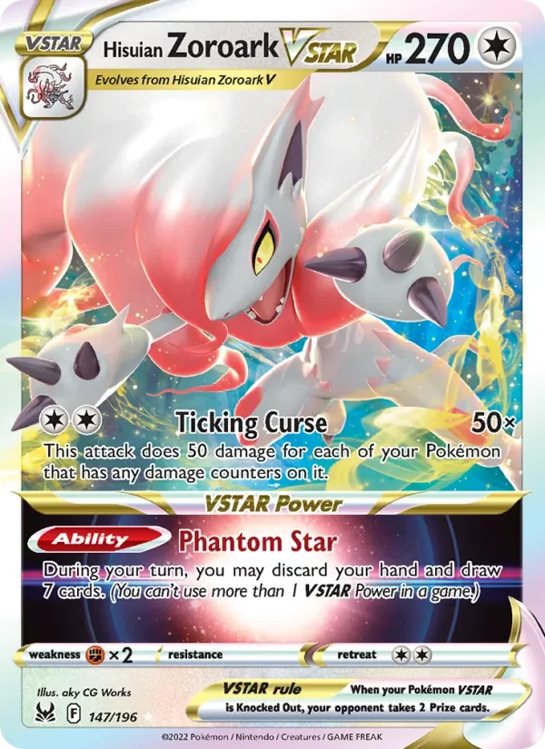 Hisuian Zoroark VSTAR - Holo