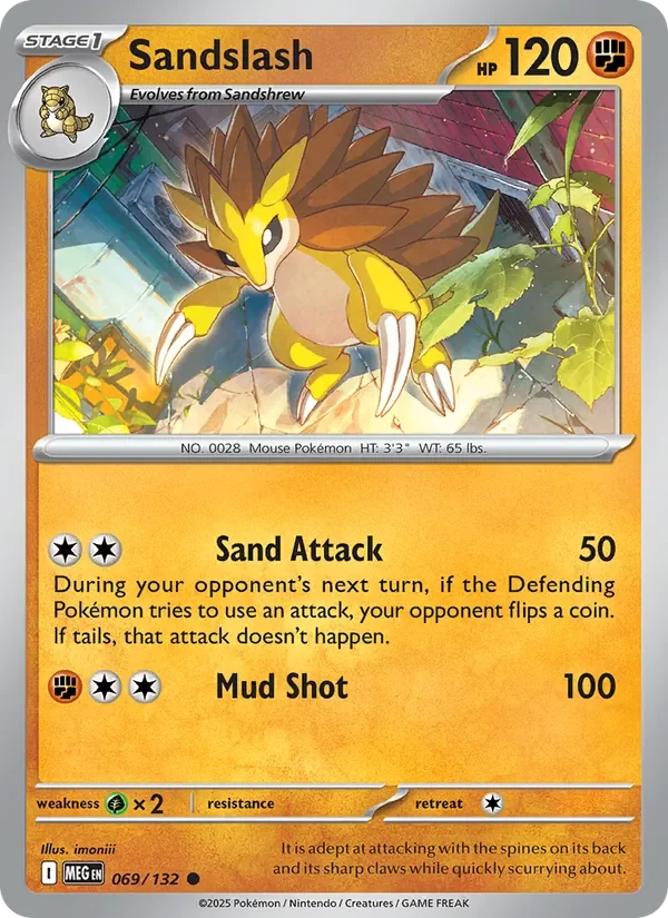 Sandslash - Non-holo