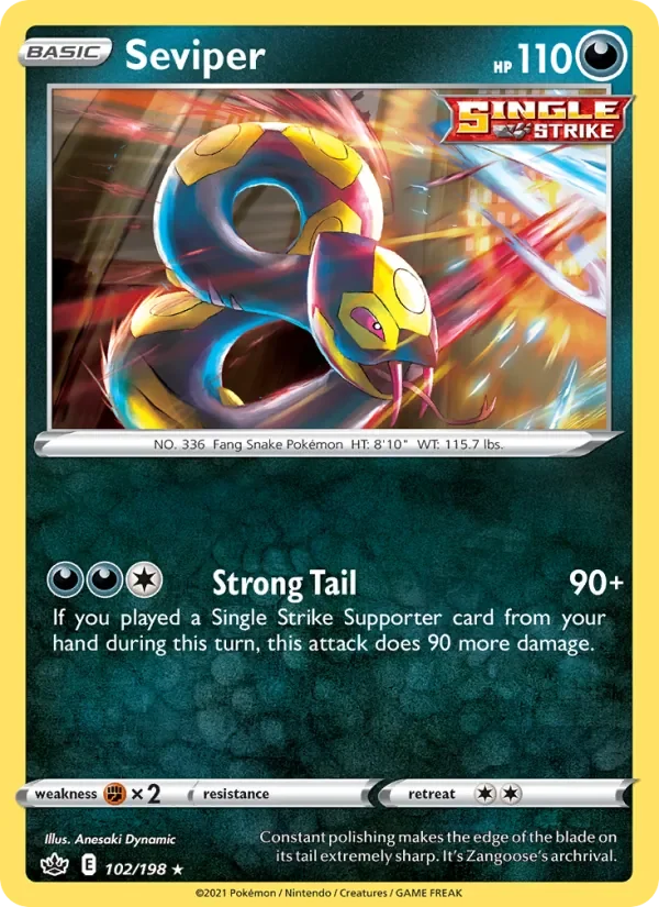 Seviper - Non-holo