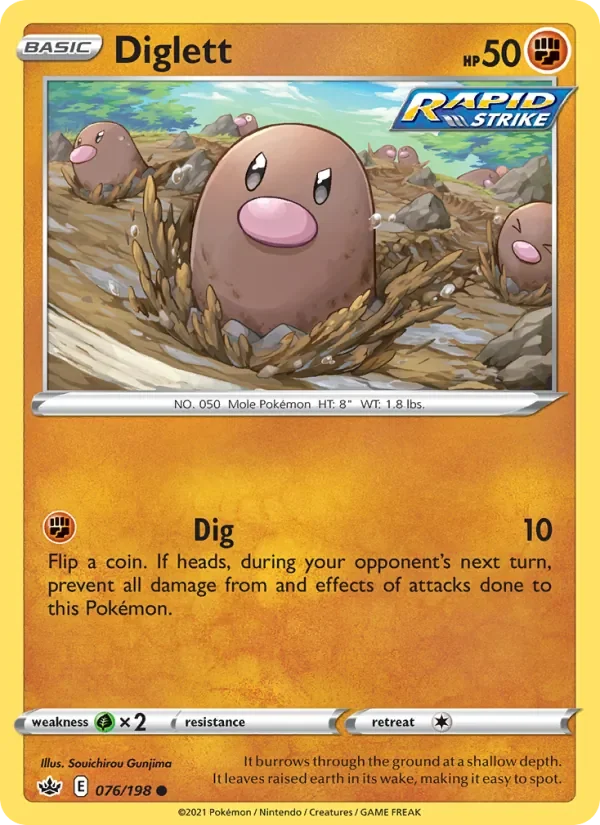 Diglett - Non-holo
