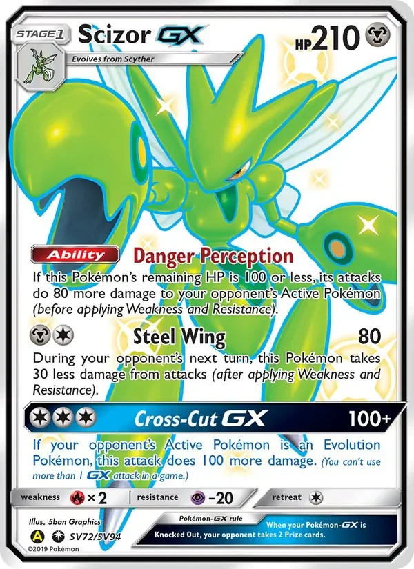 Scizor-GX - Non-holo