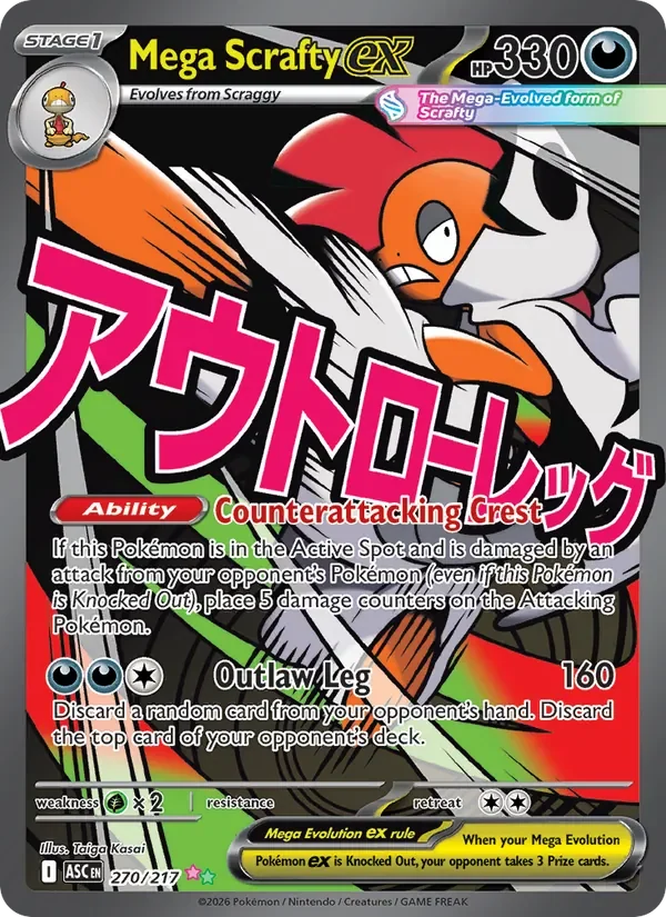 Mega Scrafty ex - Holo